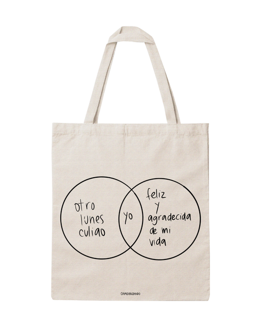 Totebag Lunes c*liao