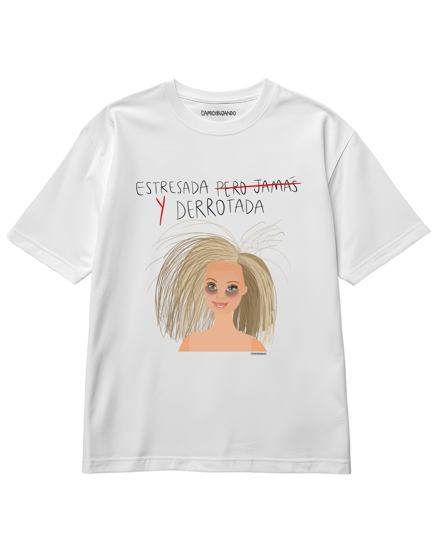 Polera Barbie Adulto Funcional