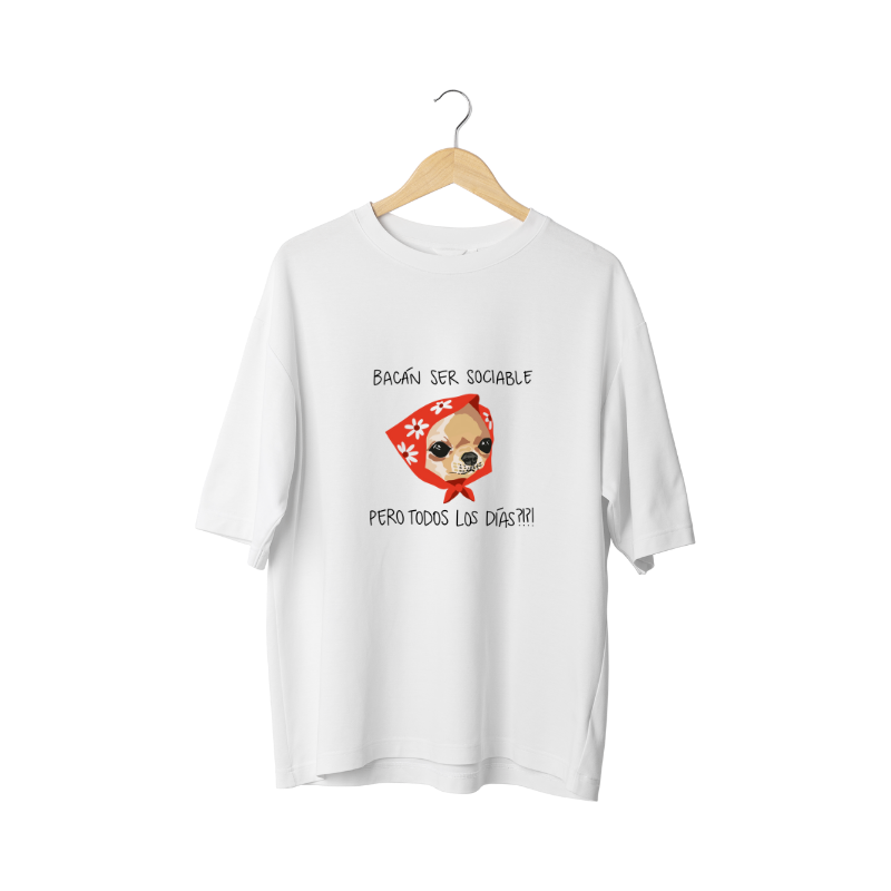 Polera Perrito Antisocial