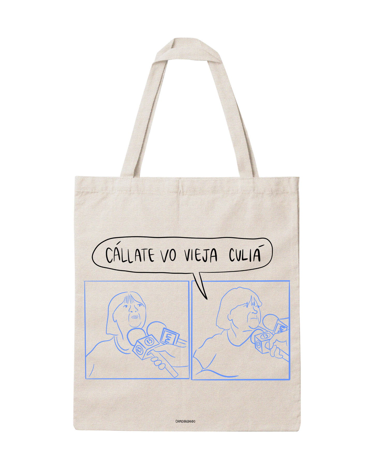 Totebag cállate vo