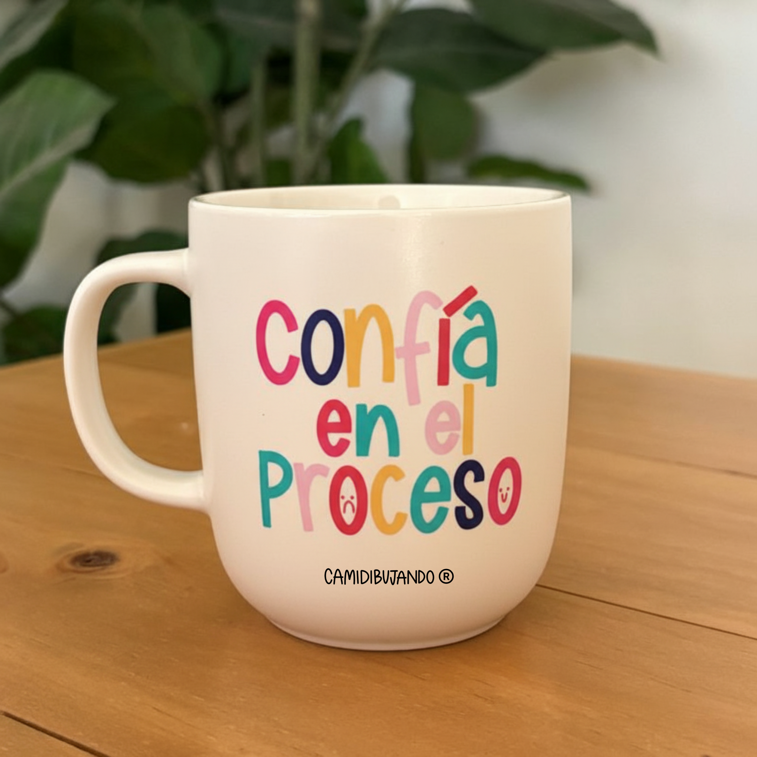 Taza Confía en el Proceso