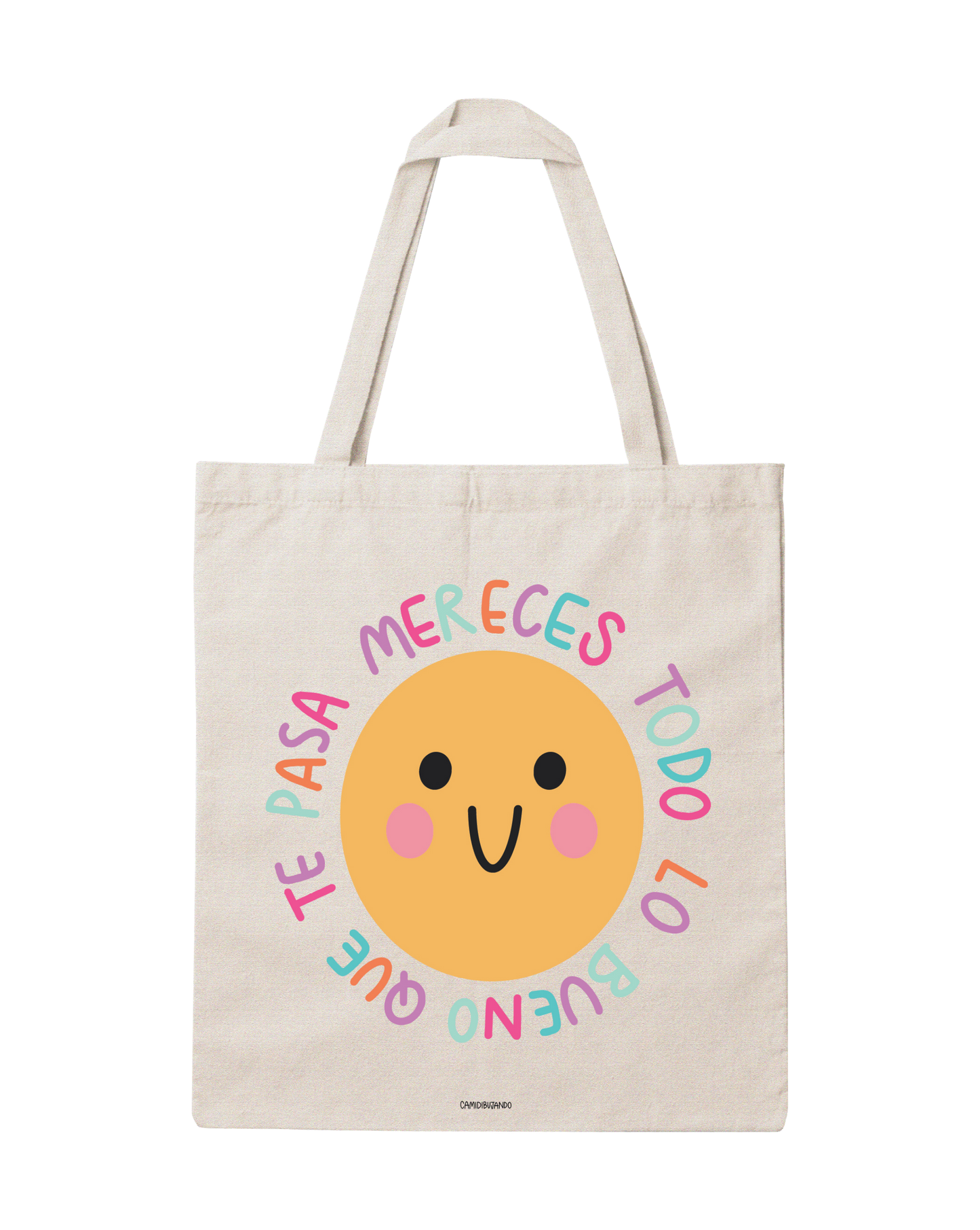 Totebag carita feliz