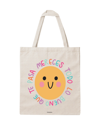 Totebag carita feliz