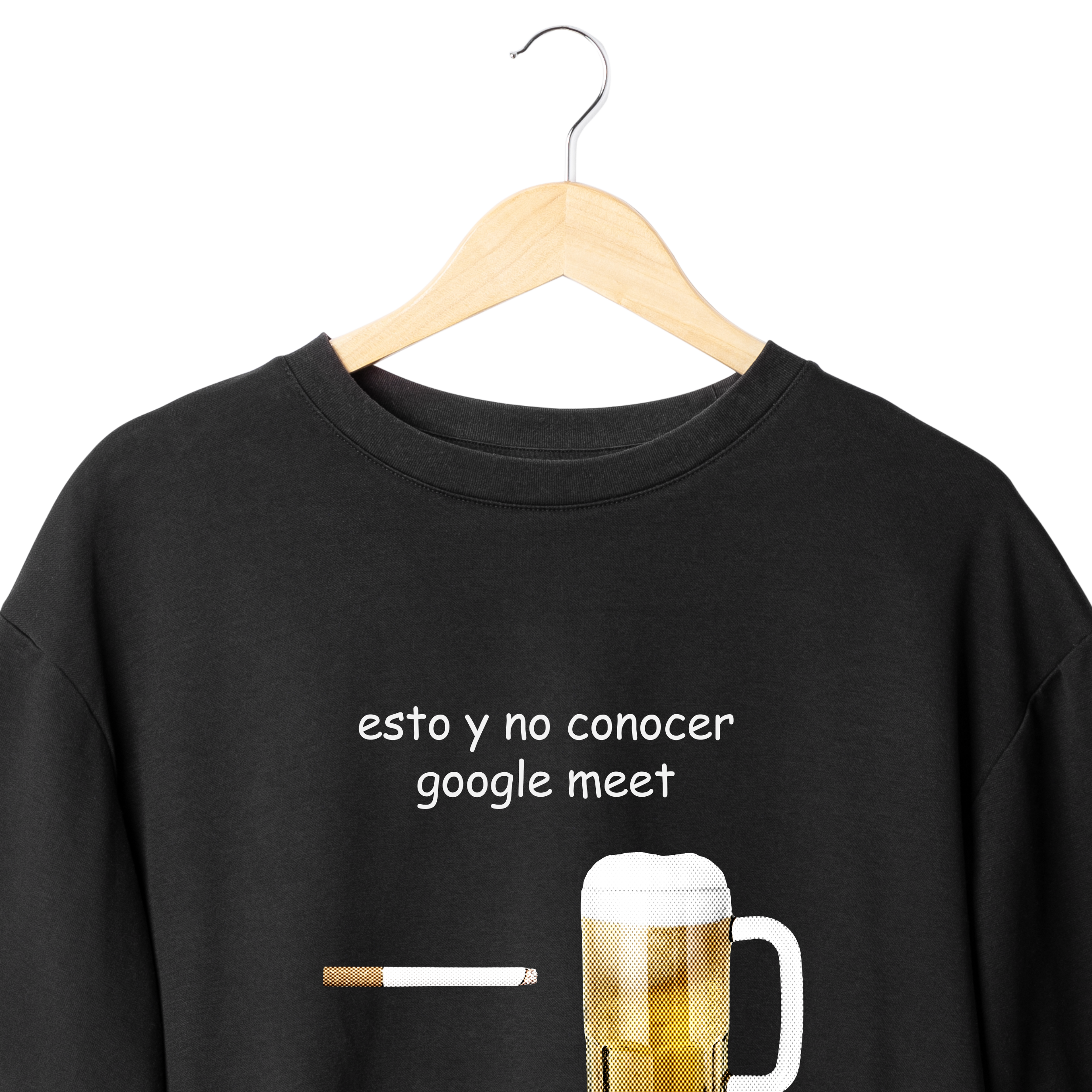 Polera qué chucha es google meet