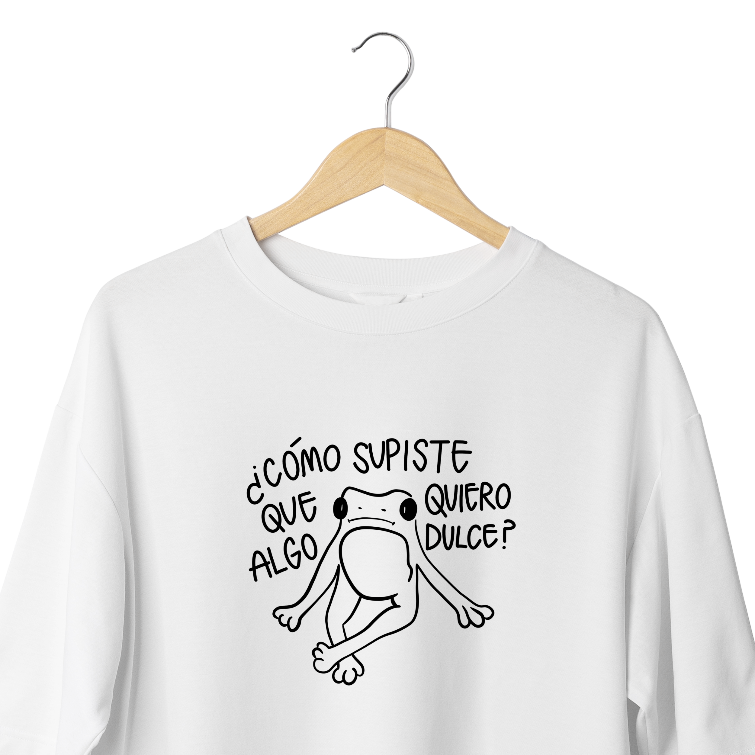 Polera sapo antojado