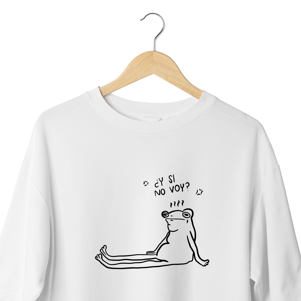 Polera sapo pensativo