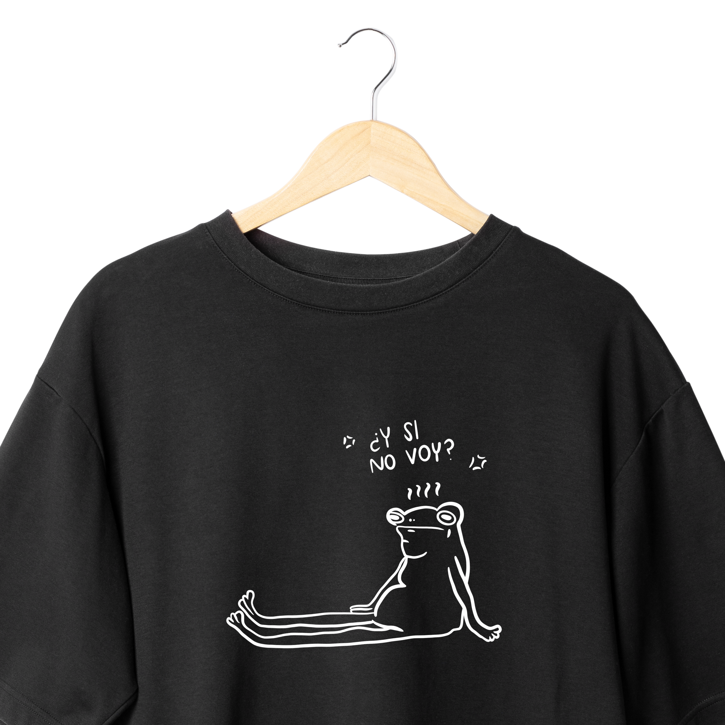 Polera sapo pensativo