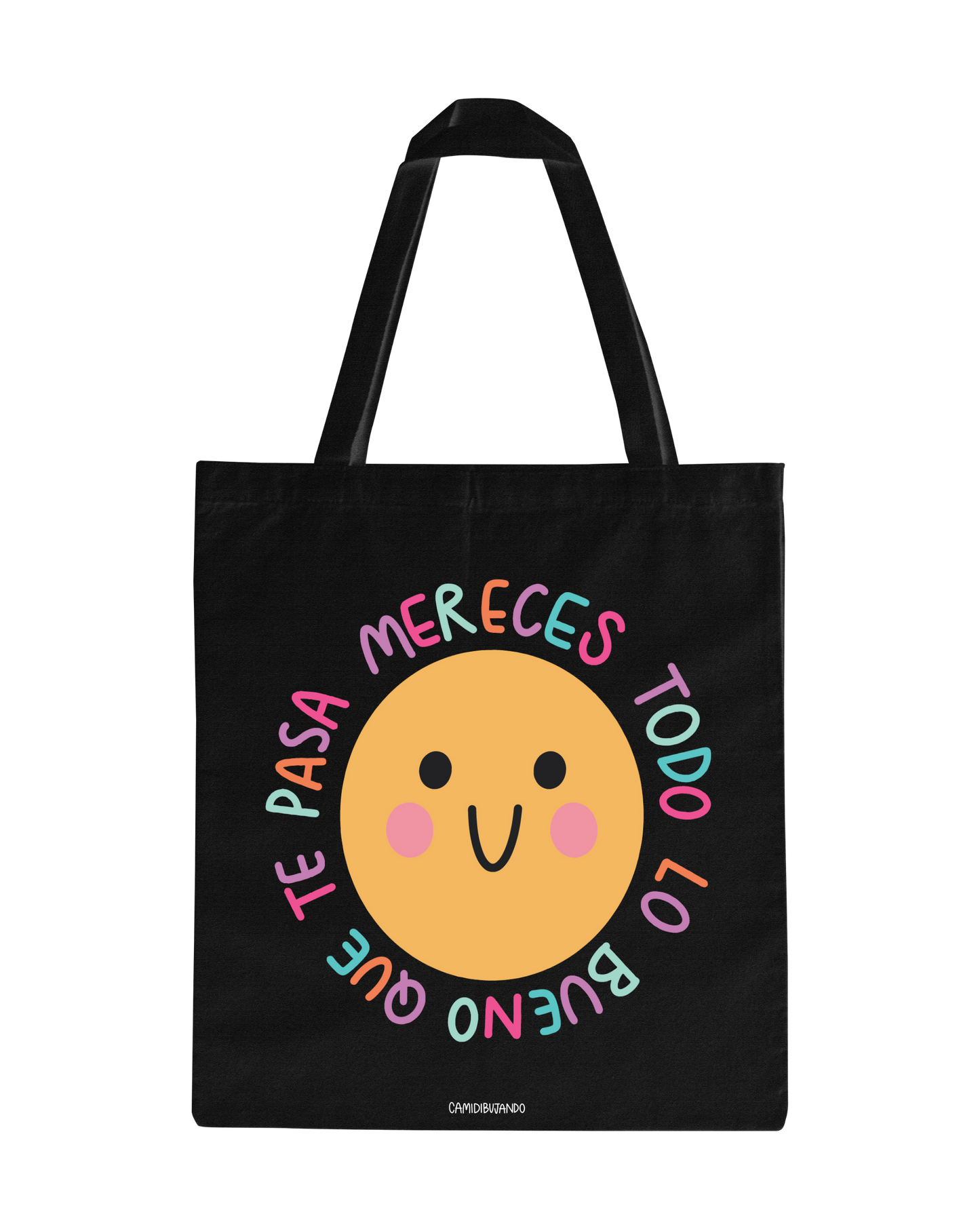 Totebag carita feliz