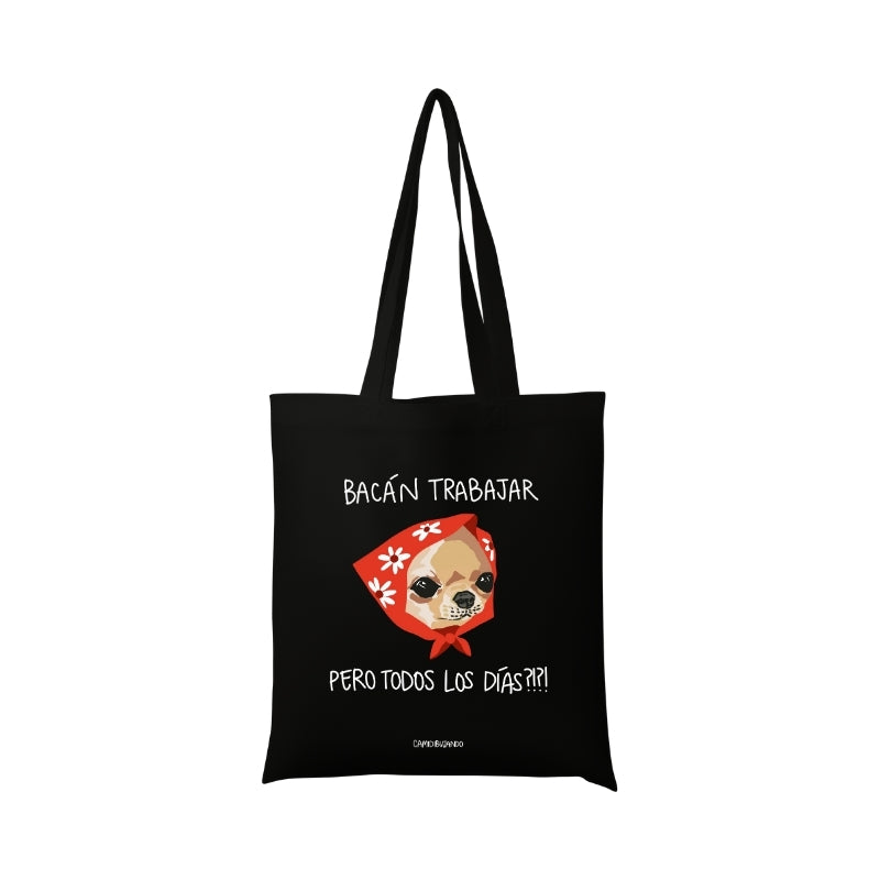 Totebag Perrito Cansado