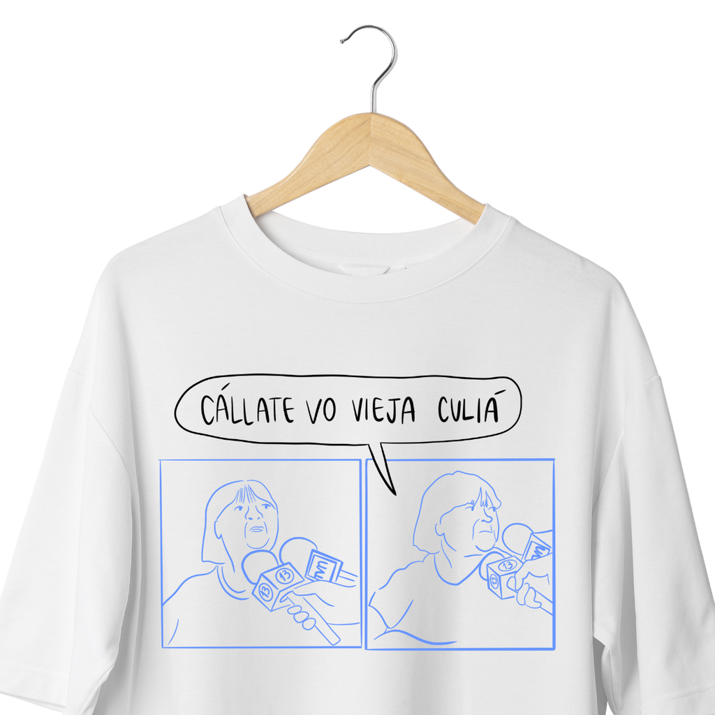 Polera cállate vo