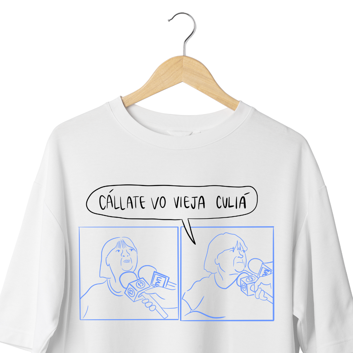 Polera cállate vo