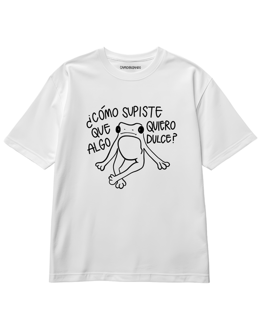Polera sapo antojado