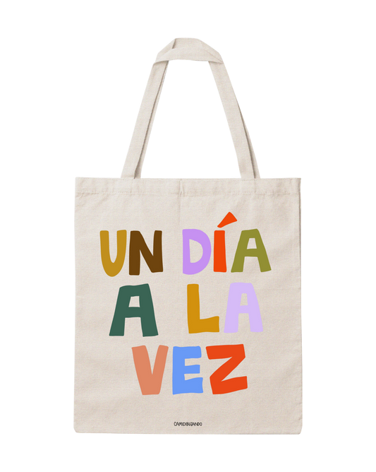 Totebag Un día a la vez