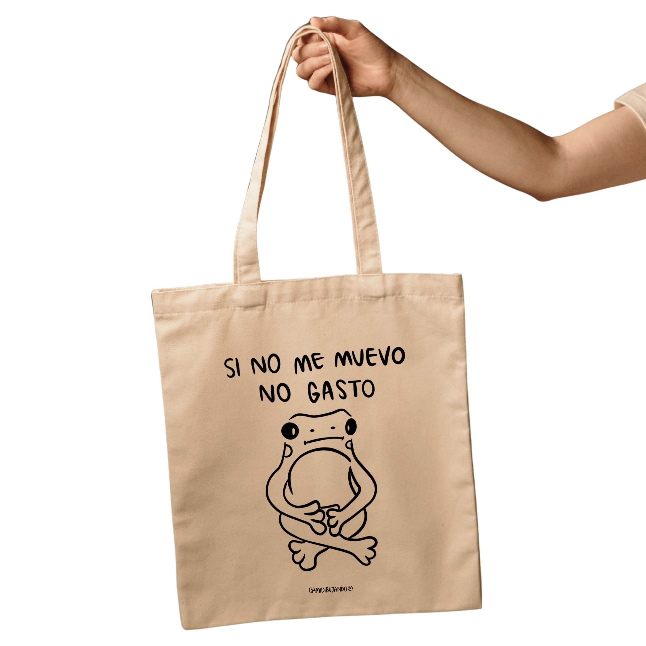 Totebag Sapo endeudado
