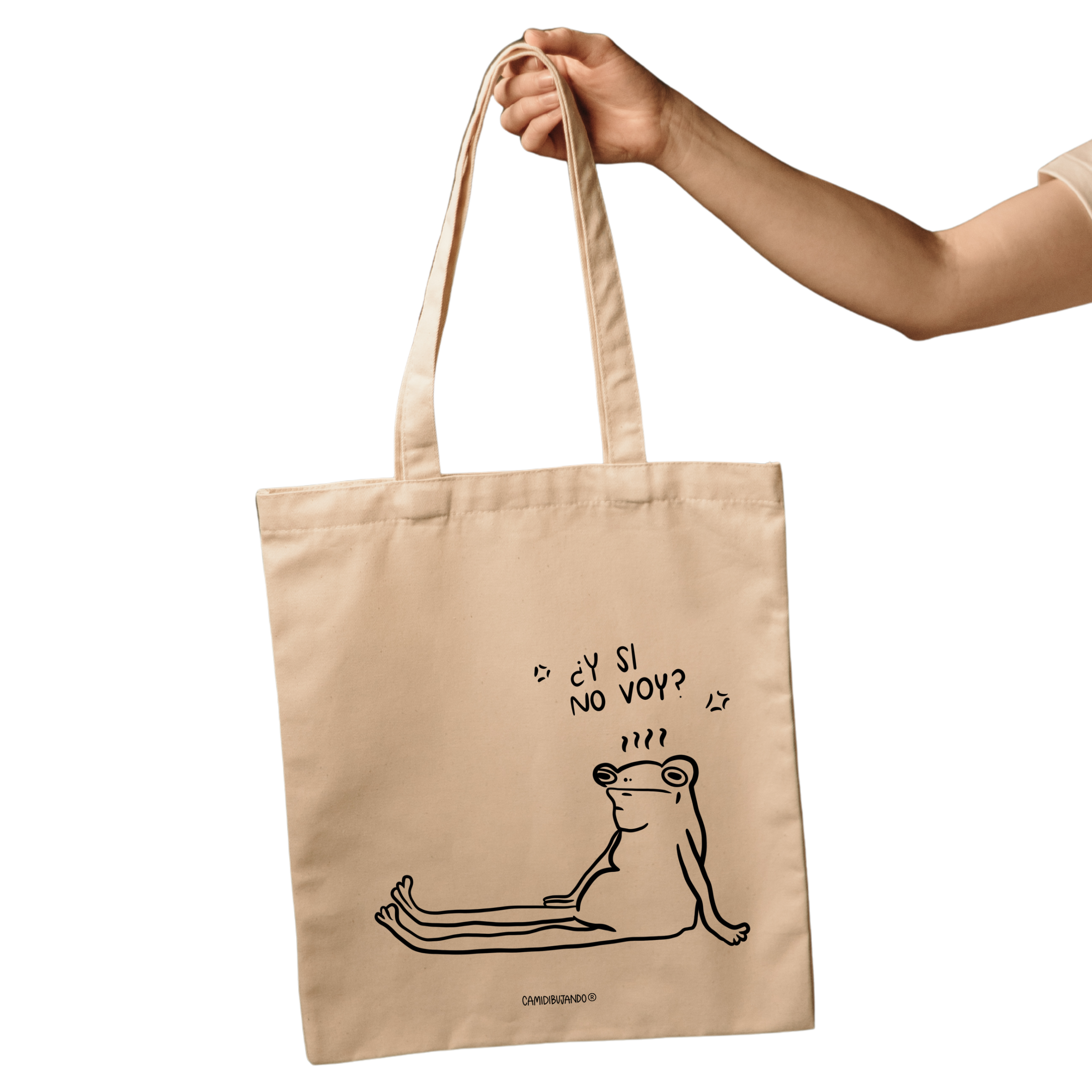 Totebag Sapo Pensativo