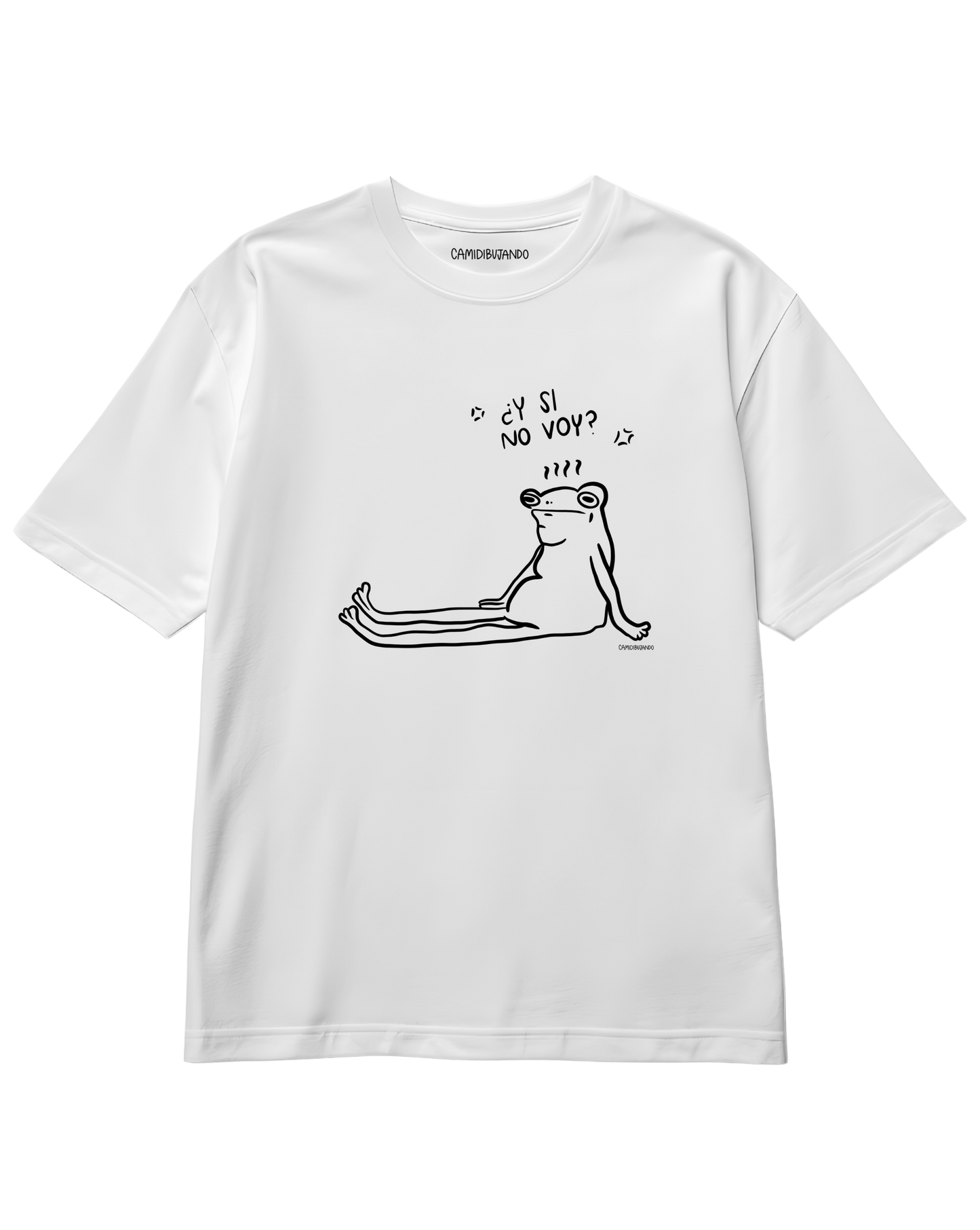 Polera sapo pensativo