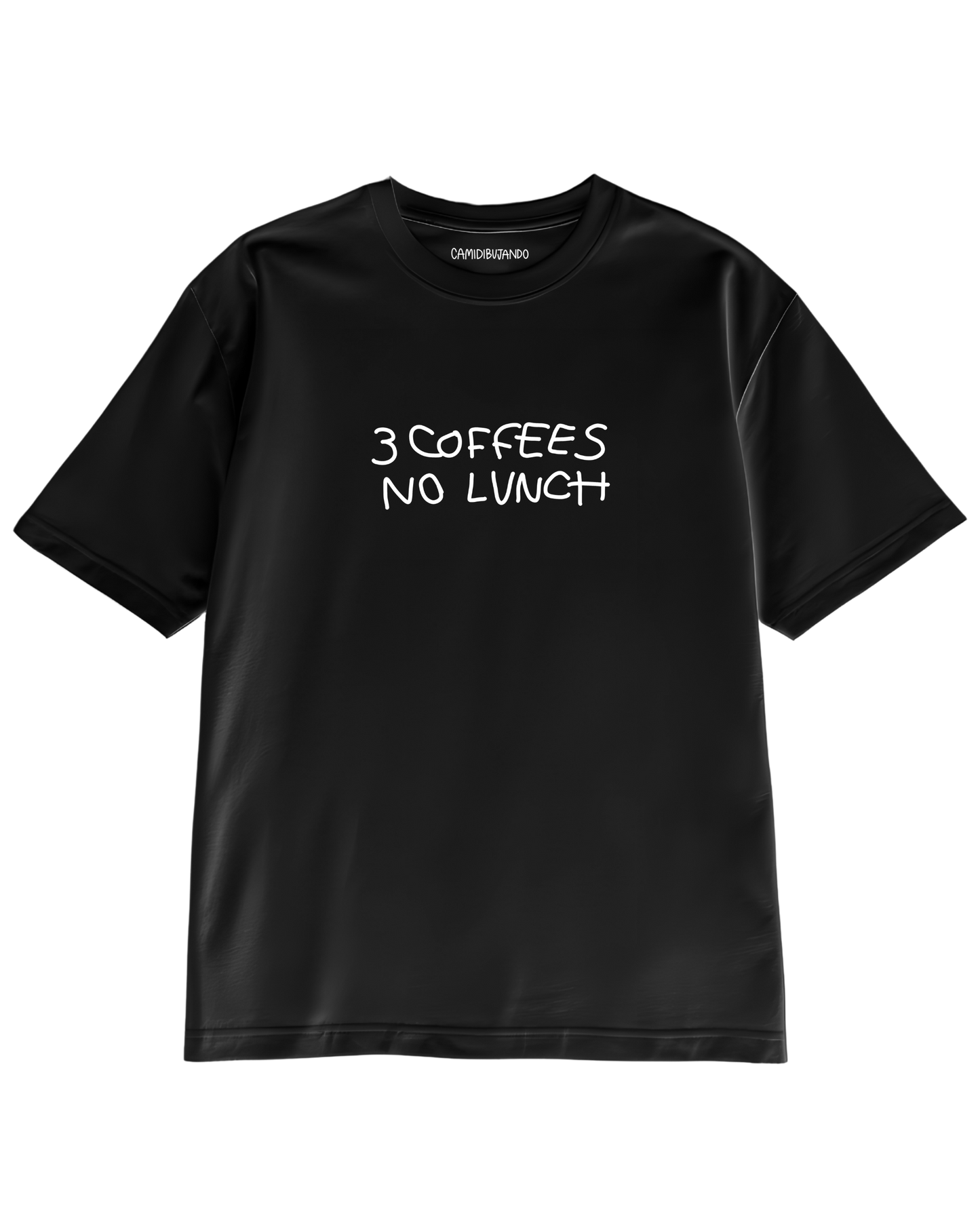 Polera 3 coffees no lunch