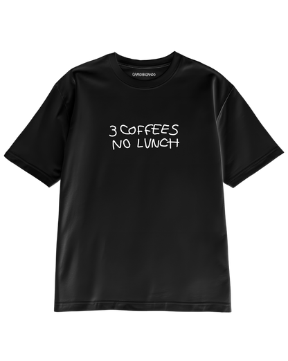 Polera 3 coffees no lunch