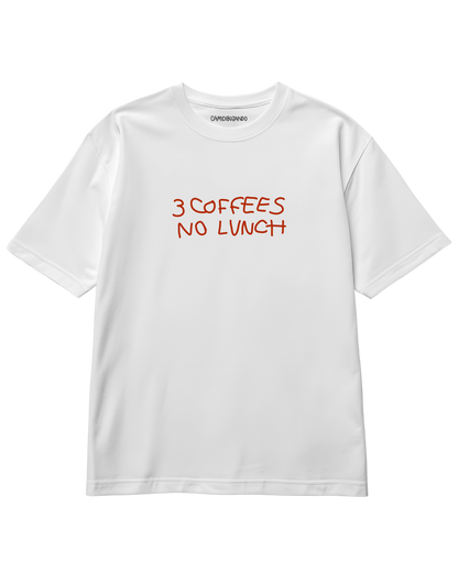Polera 3 coffees no lunch