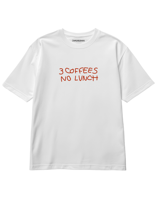 Polera 3 coffees no lunch