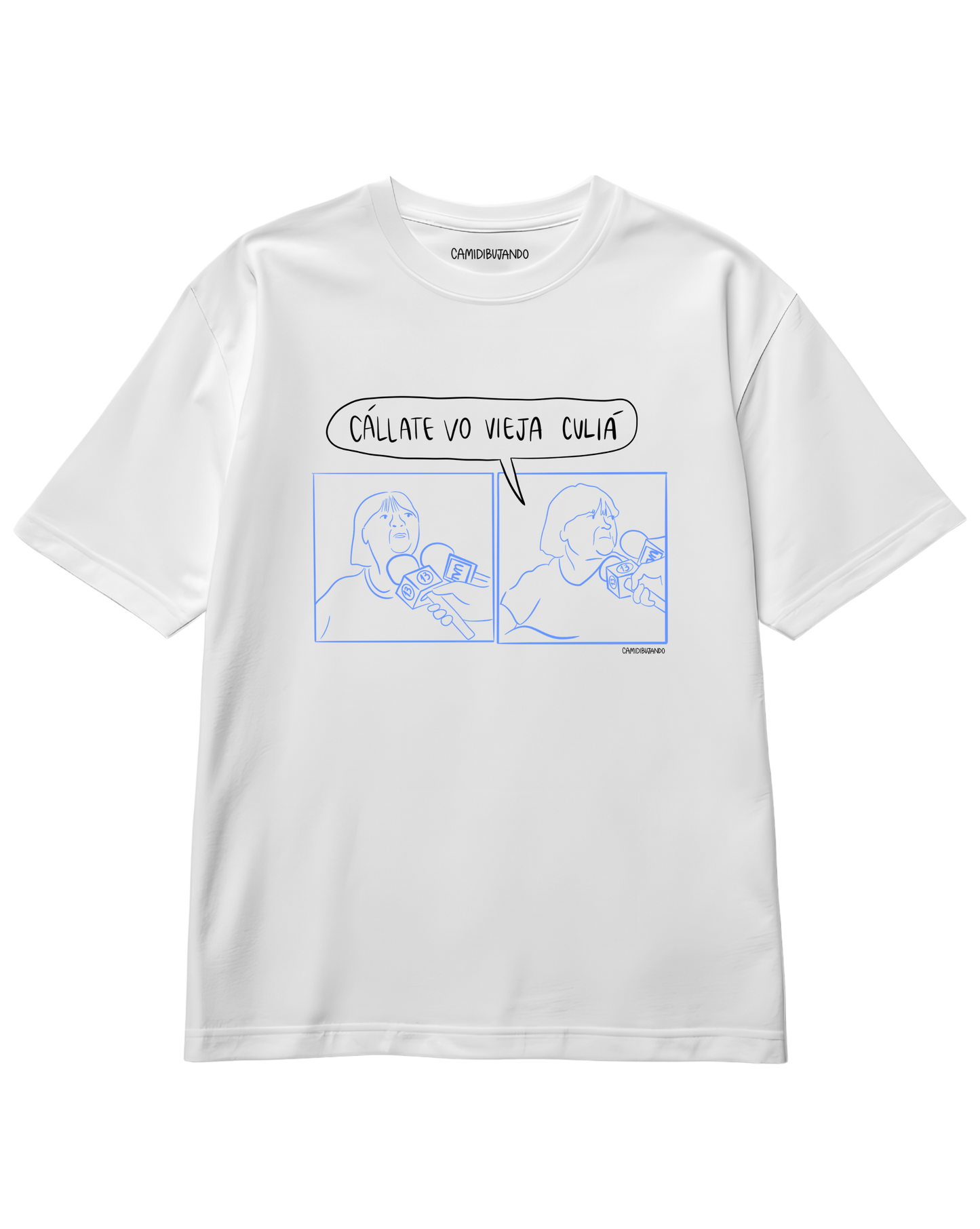 Polera cállate vo