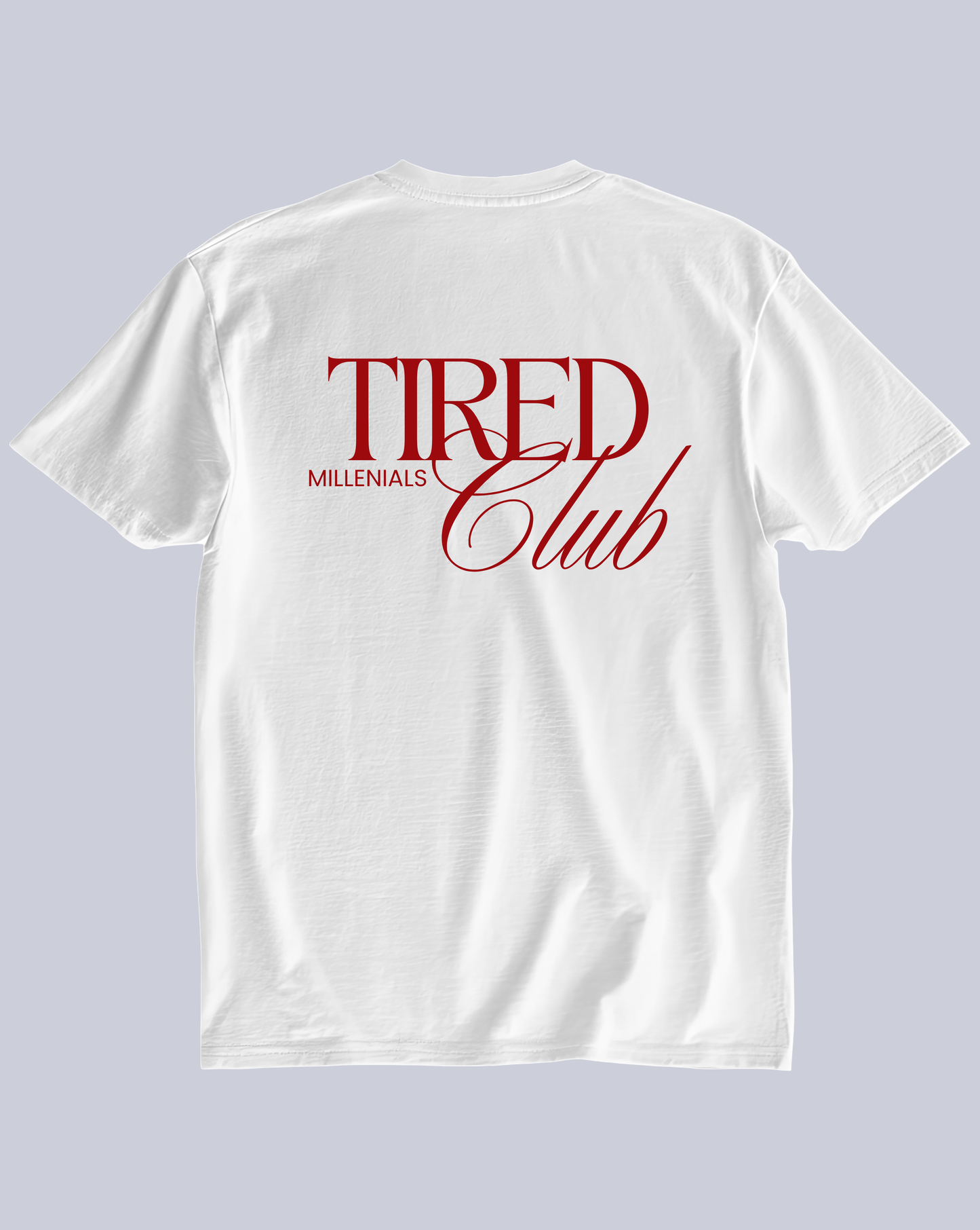 Polera Tired Millenials Club