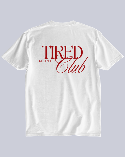 Polera Tired Millenials Club