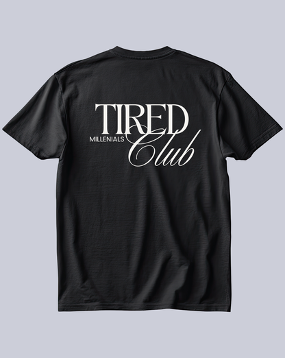 Polera Tired Millenials Club