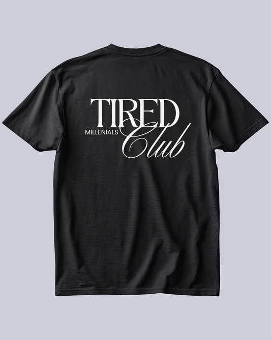 Polera Tired Millenials Club