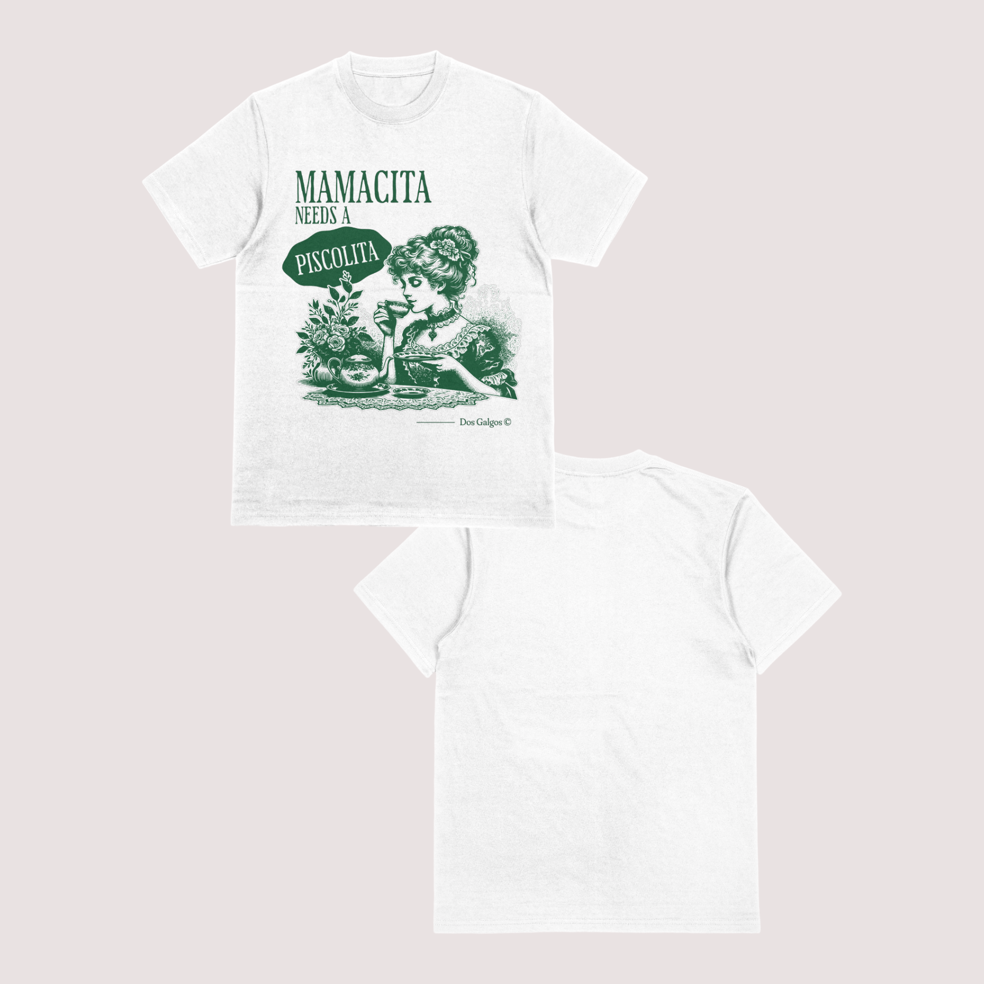 Polera piscolita | DOS GALGOS