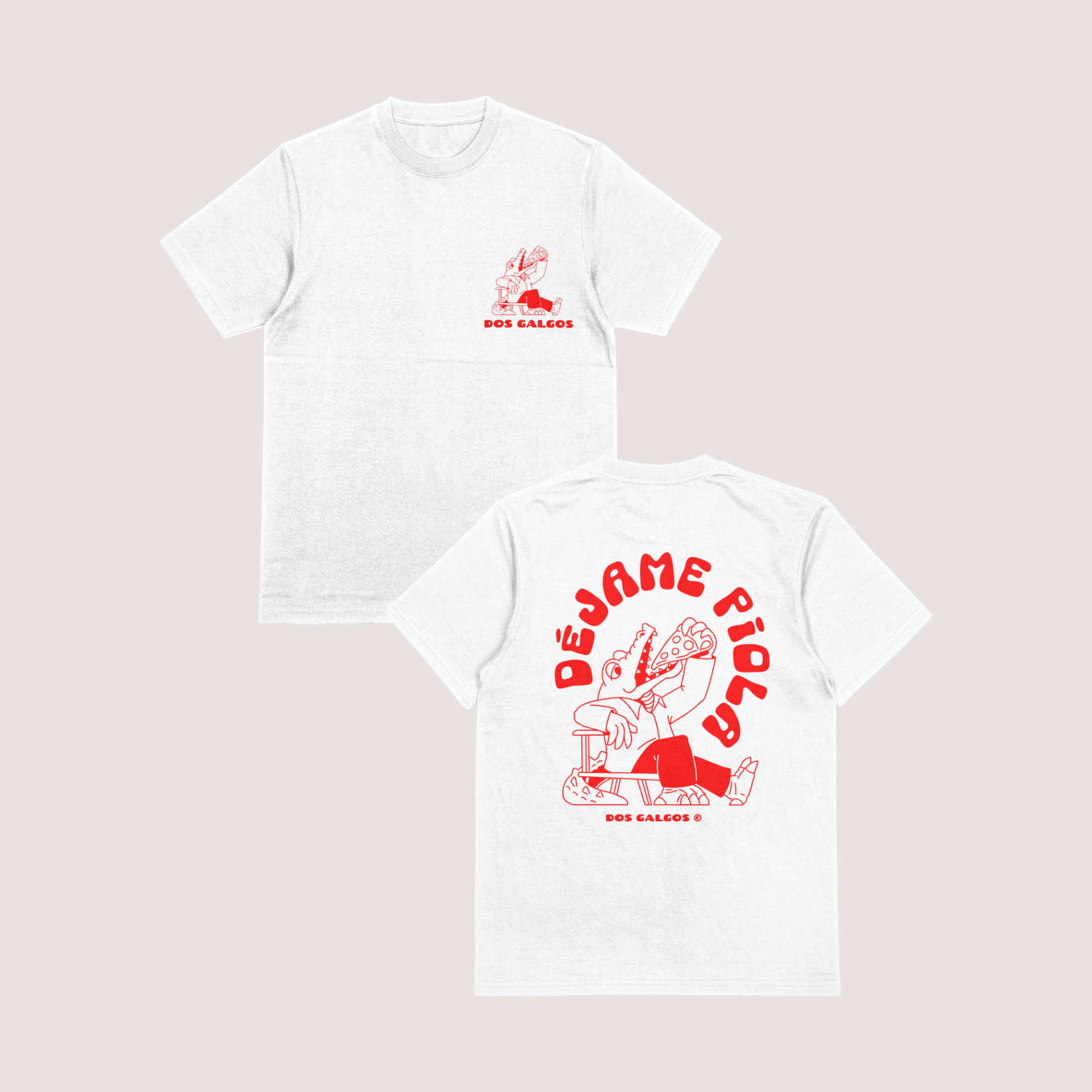 Polera déjame piola | DOS GALGOS