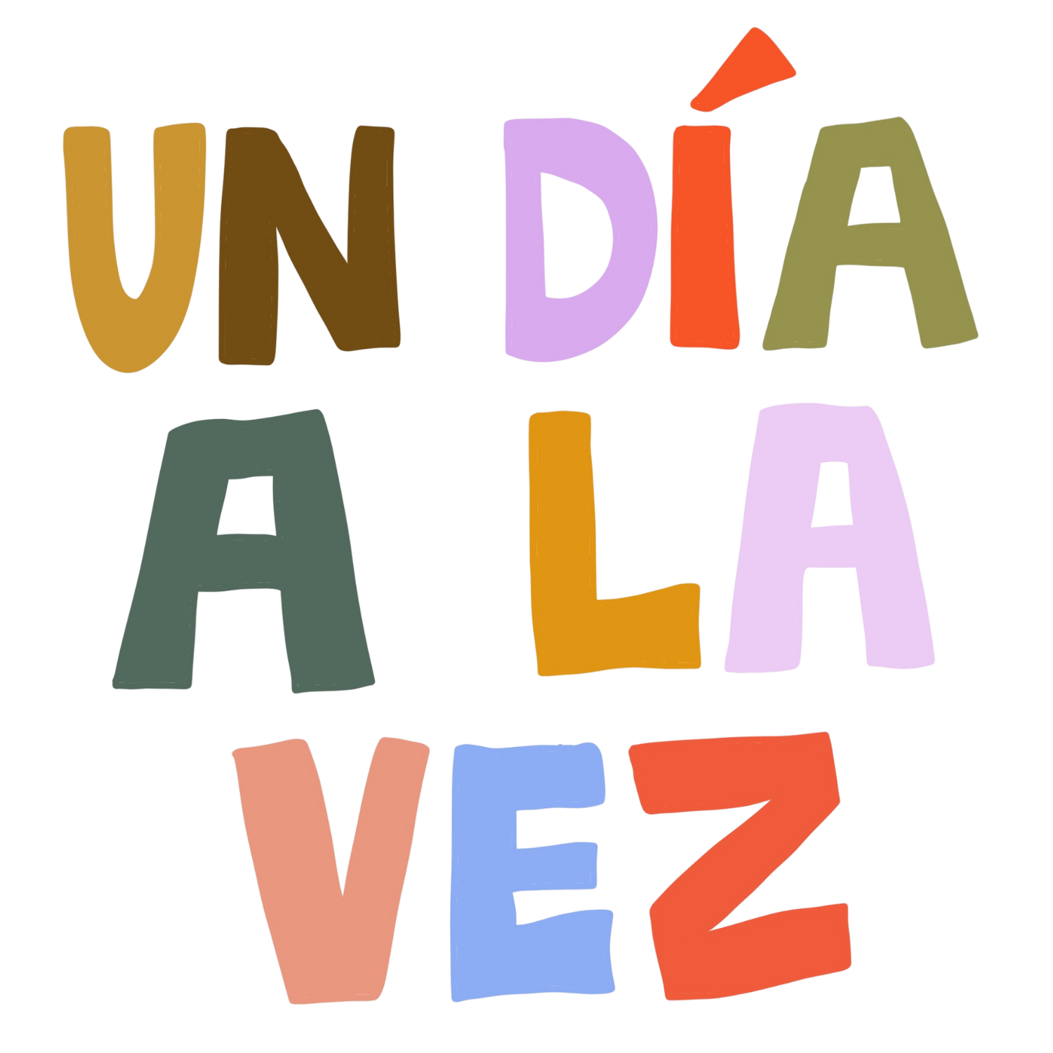 Sticker resistente al agua | Un día a la vez