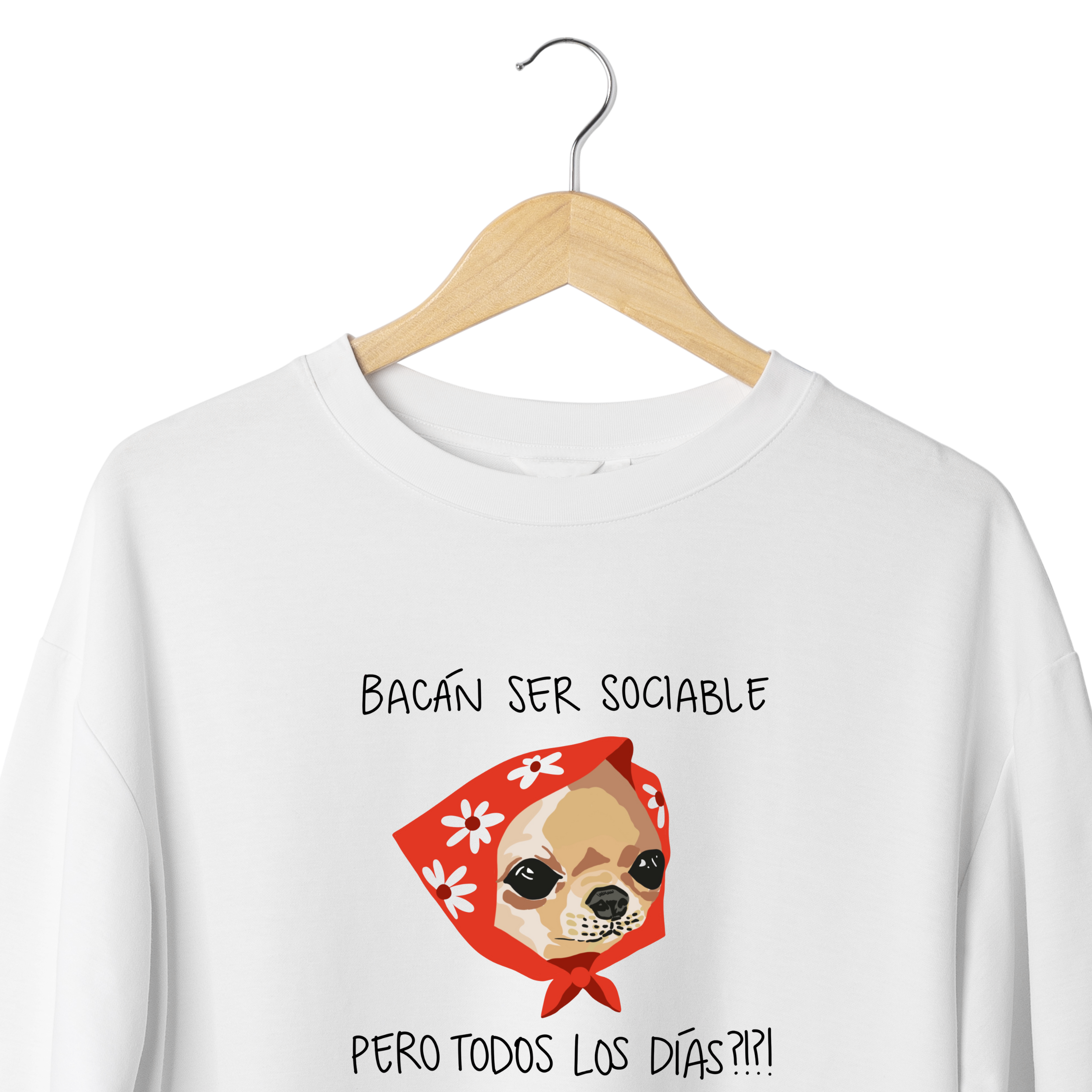 Polera Perrito Antisocial